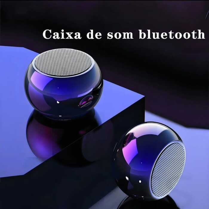 Mini Caixa de Som Bluetooth 