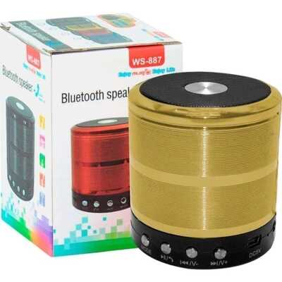 Caixinha de Som Bluetooth Portátil 887