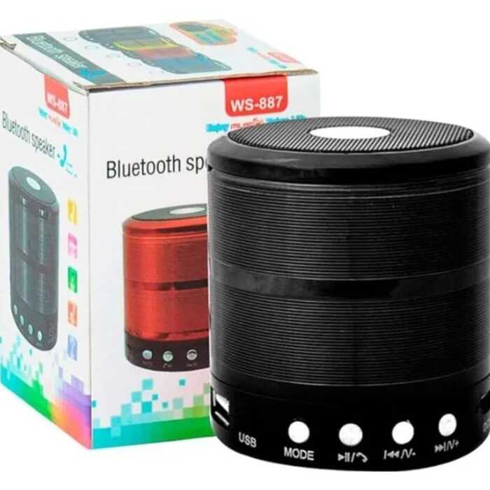 Caixinha de Som Bluetooth Portátil 887