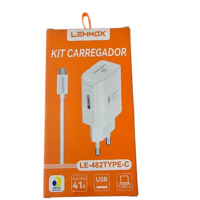 Kit Carregador LEHMOX Tipo-C Kit Carregador LEHMOX Tipo-C