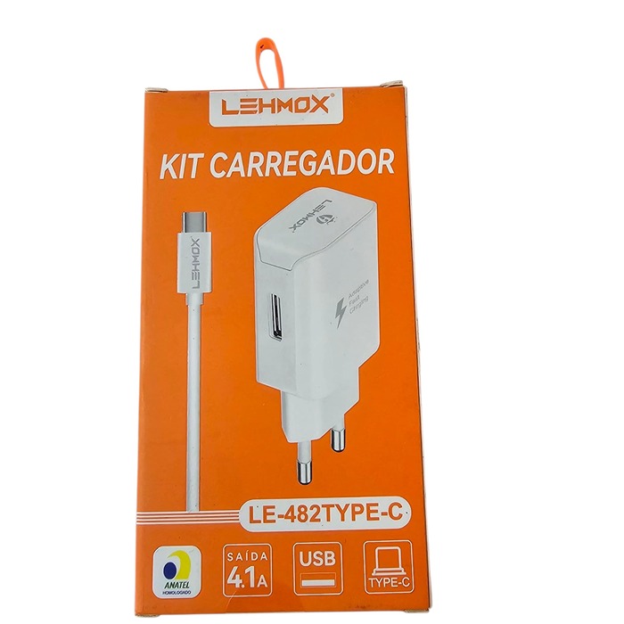 Kit Carregador LEHMOX Tipo-C