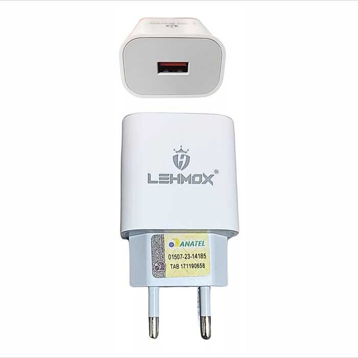 Carregador Rápido LEHMOX – USB 3.1A