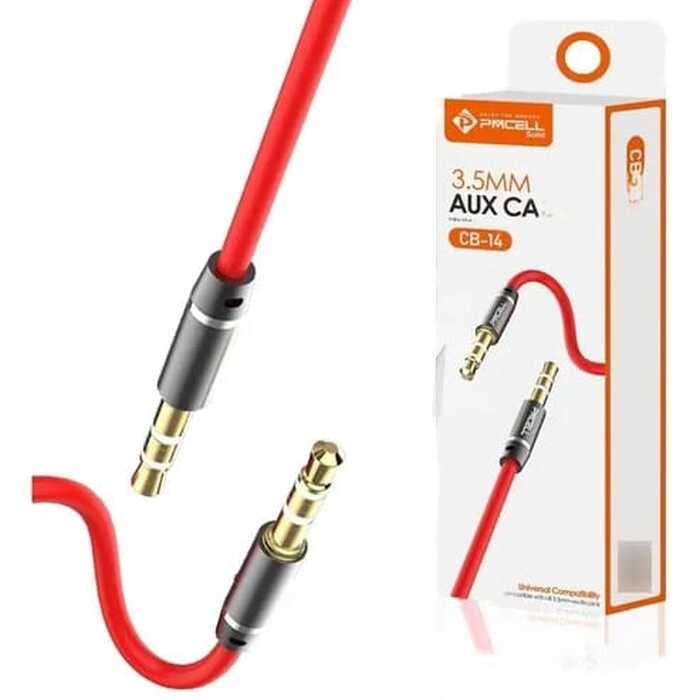 Cabo Auxiliar 3.5mm PMCELL – 1 Metro