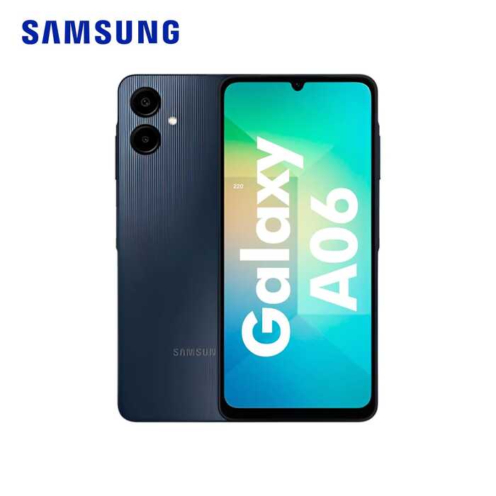 Samsung Galaxy A06 – 128GB - Poder, Estilo e Câmeras de Alta Resolução