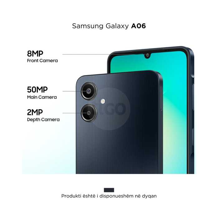 Samsung Galaxy A06 – 128GB - Poder, Estilo e Câmeras de Alta Resolução