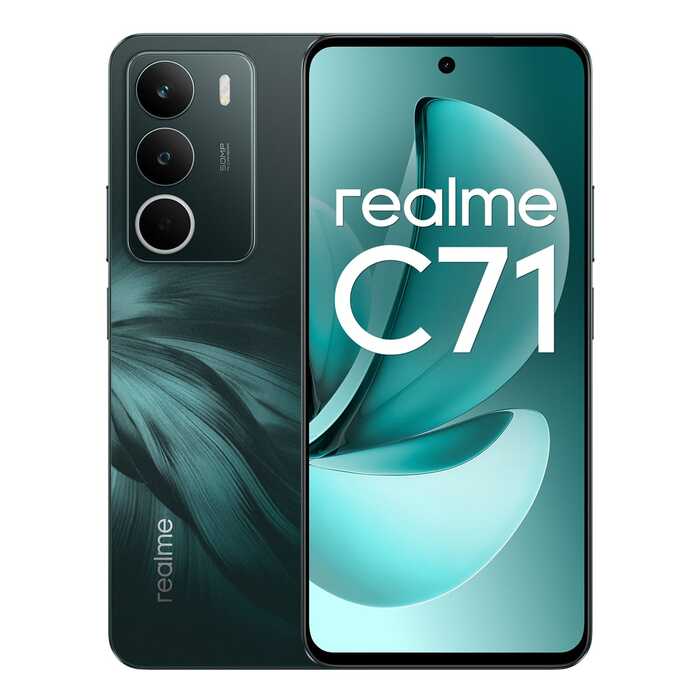 Realme C71 – 24GB de RAM e 256GB de memoria interna - Potência, Estilo e Tecnologia em Suas Mãos