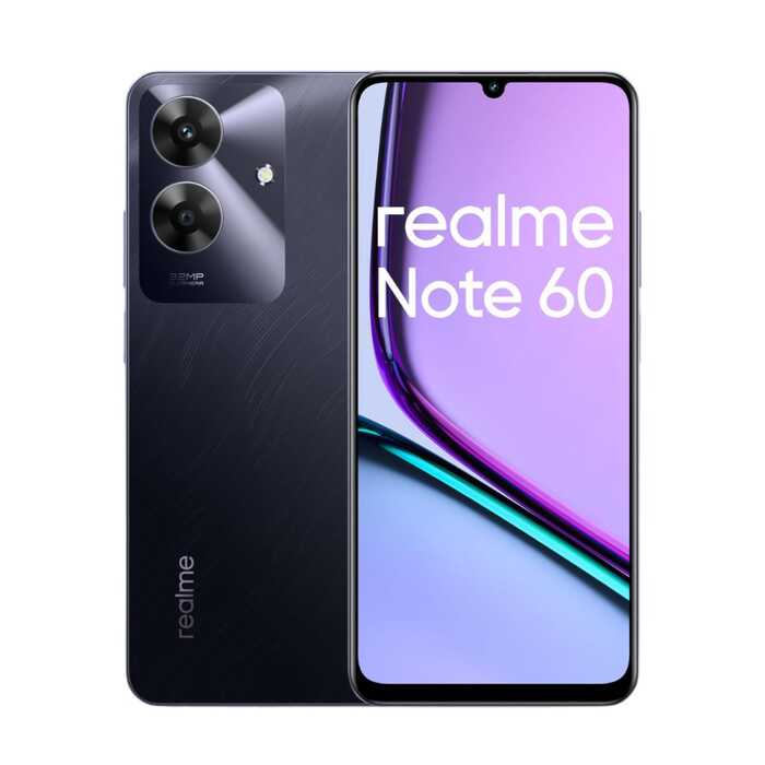 Realme Note 60 – 128GB, 4GB RAM, Câmera 32MP