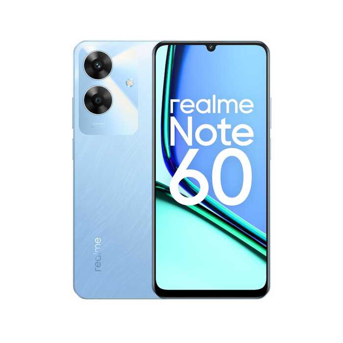 Realme Note 60 – 128GB, 4GB RAM, Câmera 32MP